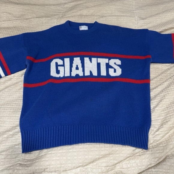 Cliff Engle Other - Vintage Cliff Engle New York Giants Sweater NFL Blue Mens Size XL Made In USA